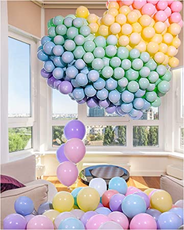 Pastel Balloons 100 Pack The Perfect Way to Add a Festive Touch to Any Event!