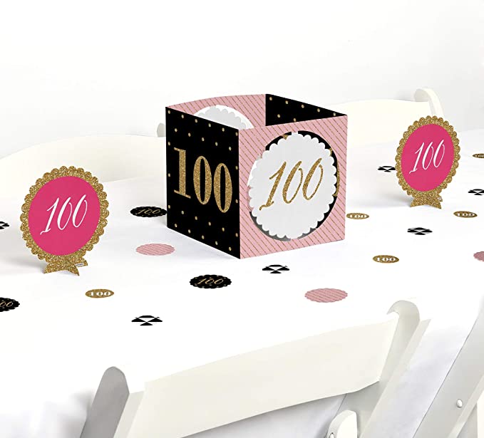 "Create a Festive Atmosphere with Blue Number 100 Foil Balloons"