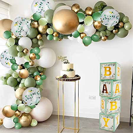 Balloon Arch Kit DIY Sage Green Balloon Arch Kit Perfect for Baby Showers!