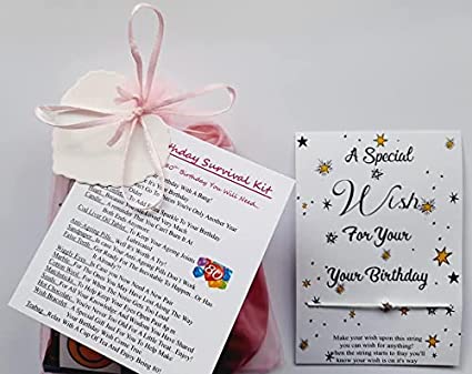 "Leia-Marie's Celebration Gifts 80th Birthday Survival Kit - Novelty Present"