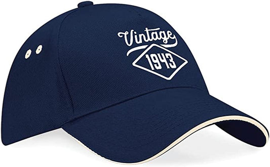 "Design, Invent, Print! 80th Birthday Gift Baseball Hat Cap - Present"