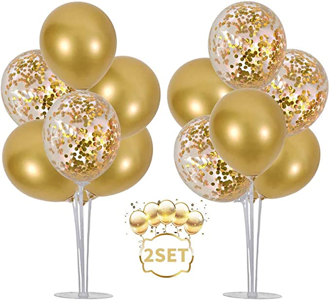 "Rose Gold 90th Birthday Banner Garland Foil Balloon - Cheers to 90 Years Old"