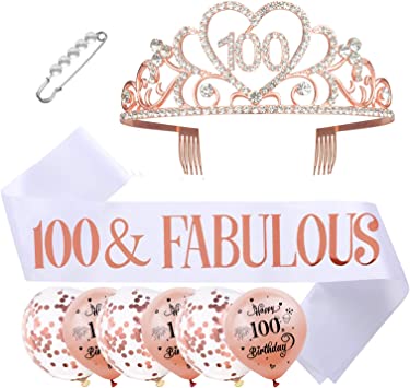 "Complete Table Decorations Kit for Milestone Birthdays - Perfect for 90th Birthday Celebrations"