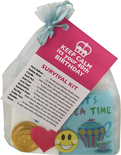 "cleverlittlegifts 70th Birthday Present Survival Kit: Personalized Fun Novelty Gift"